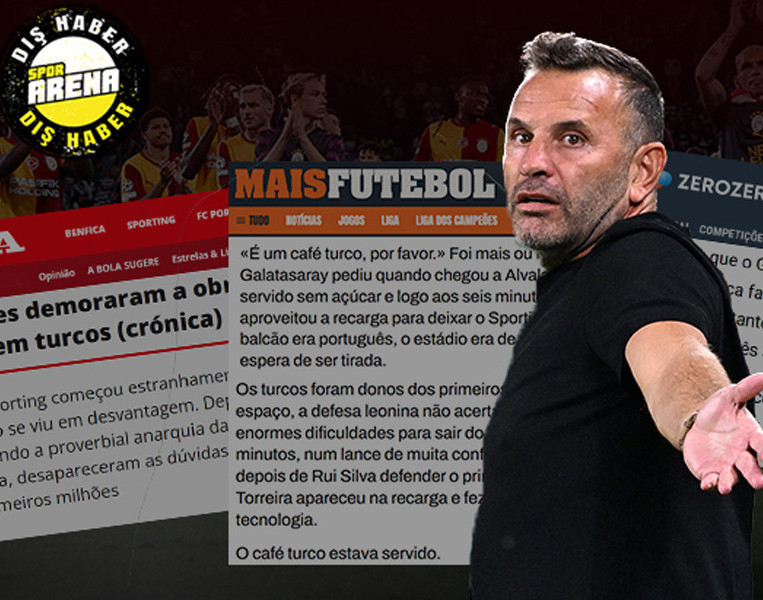 Sporting - Galatasaray maçı Portekizde manşetlerde: Sporting, Türkleri Türk gibi oynamaya zorladı