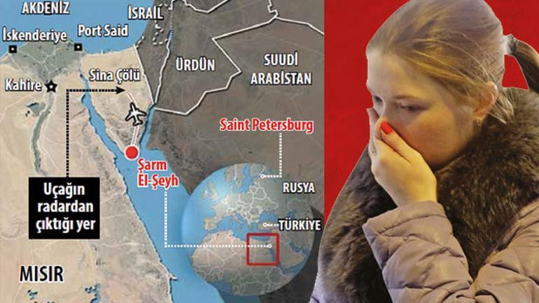Rus yolcu uçağının düşmesinin nedeni bomba mı