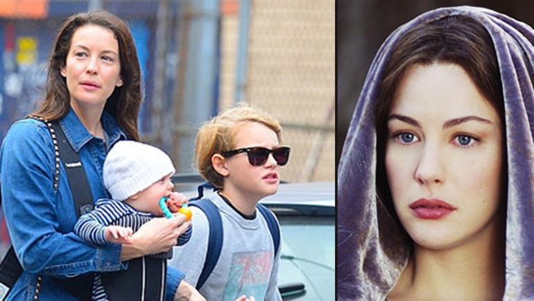 Liv Tyler ve iki oğlunun New York gezintisi