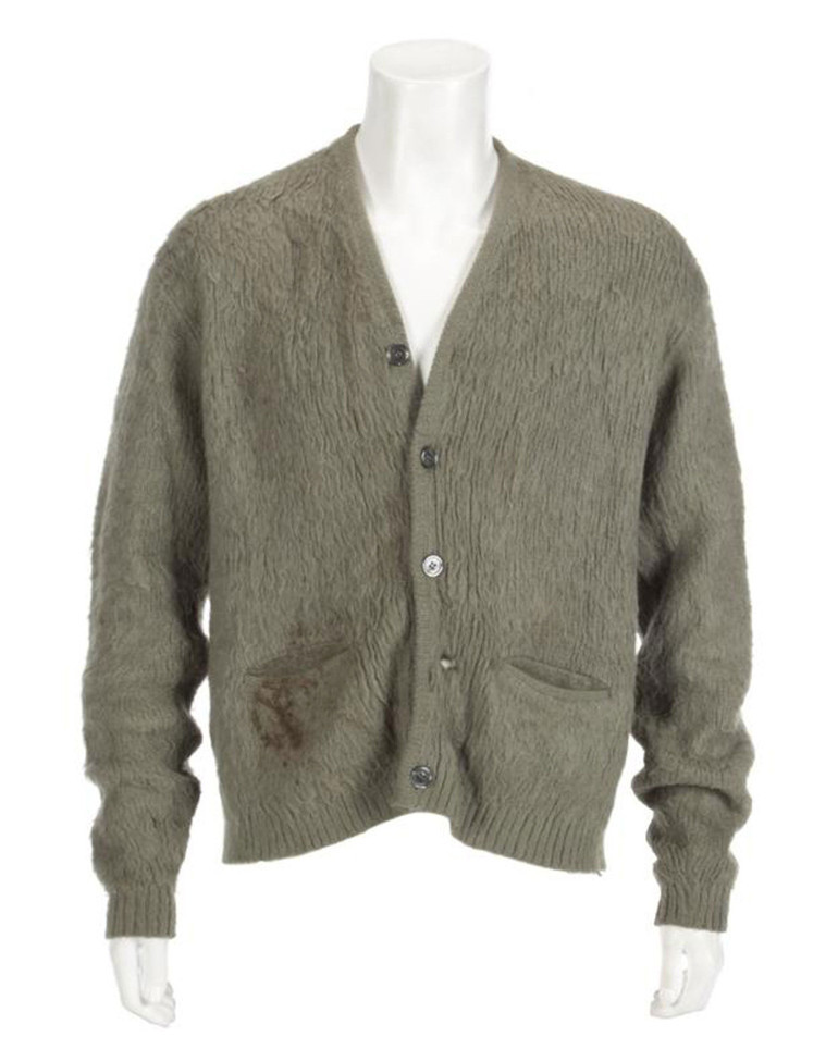 Kurt Cobainin depresyon hırkasına rekor fiyat