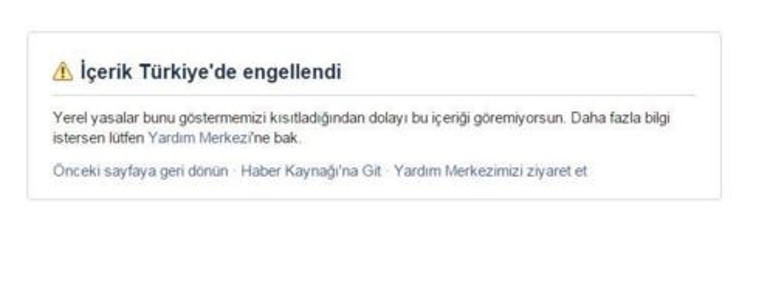 Atatürk’e hakarete Facebook sayfası engeli