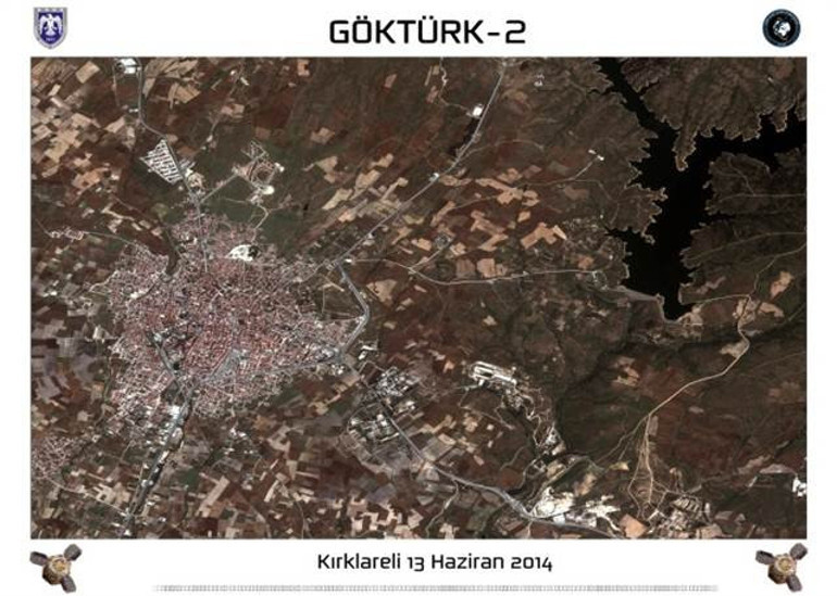 GÖKTÜRK-2 uydusunun çektiği yeni görüntüler yayınlandı