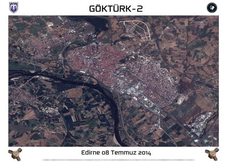 GÖKTÜRK-2 uydusunun çektiği yeni görüntüler yayınlandı