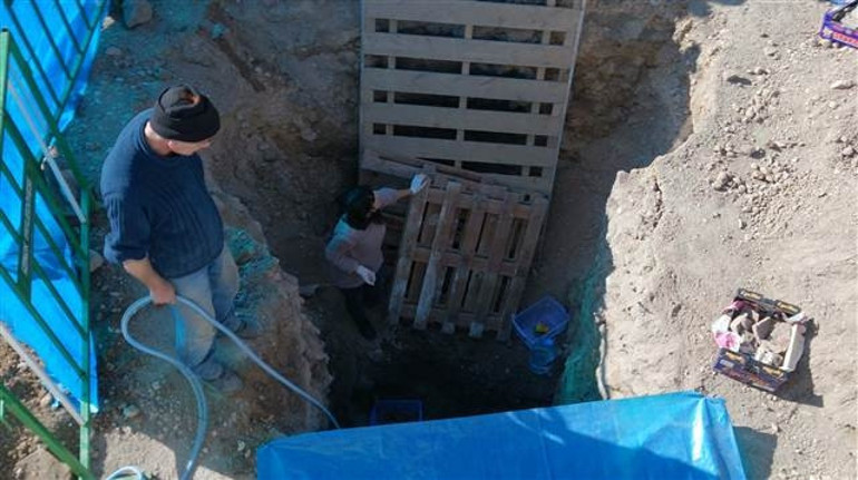 İznikte bulunan taban mozaiğinin giriş bölgesi asfaltla kaplandı