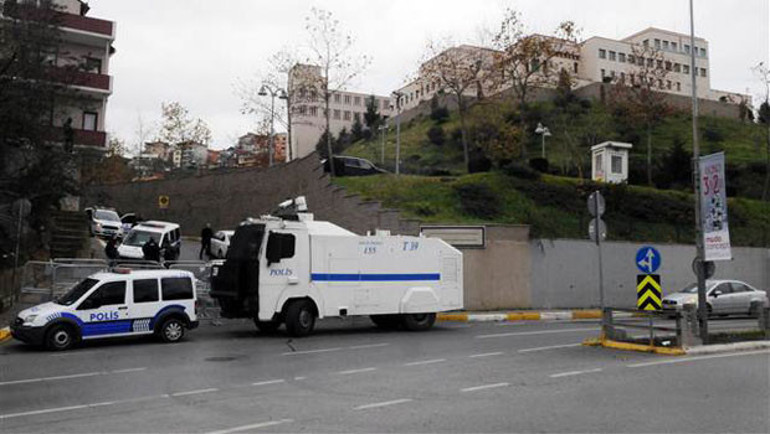 ABD konsolosluğunda güvenlik çemberi