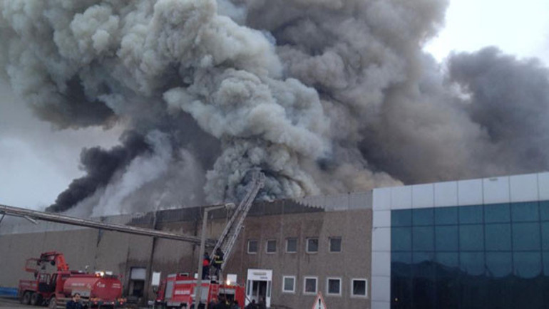 Aytaç Etdeki yangın 28 saat sonra söndürüldü