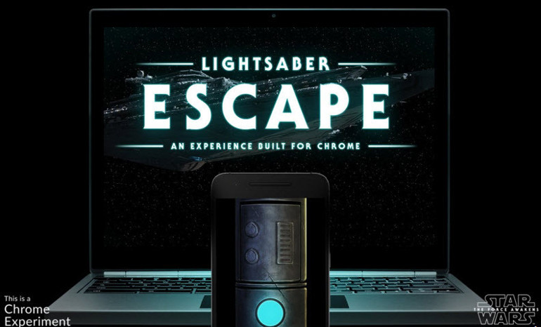Google Chrome için Star Wars oyunu yaptı