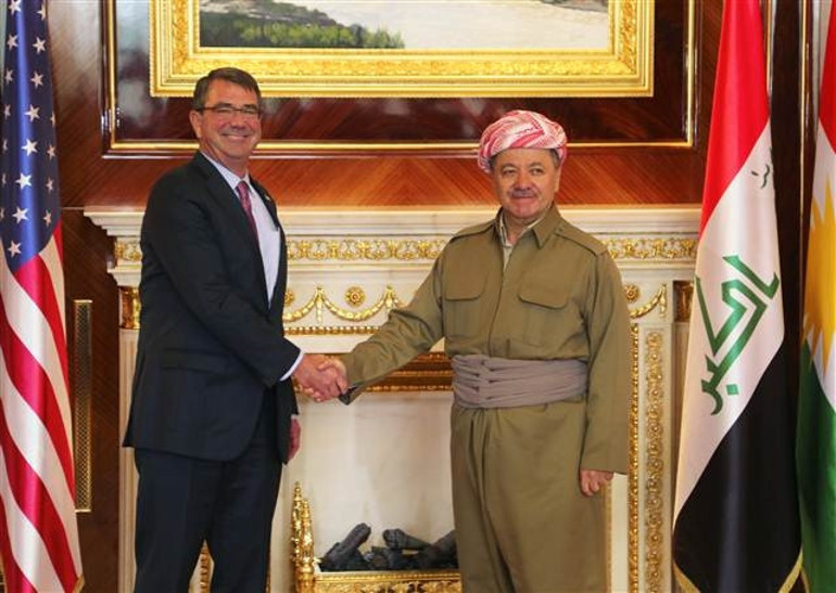 Barzani, ABD Savunma Bakanı ile görüştü