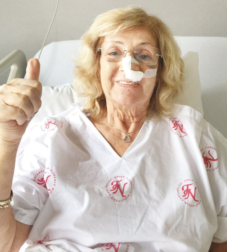 Nejla Uygur taburcu oldu
