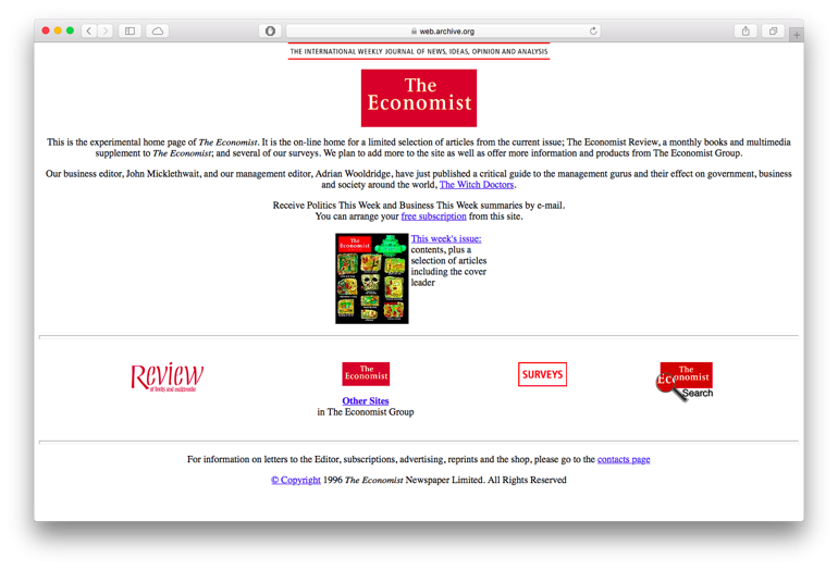 İnternet 25 yıl önce böyle görünüyordu