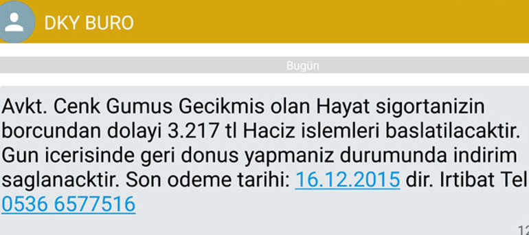 Sahte icra memuru ve sahte avukattan gelen telefona inanmayın