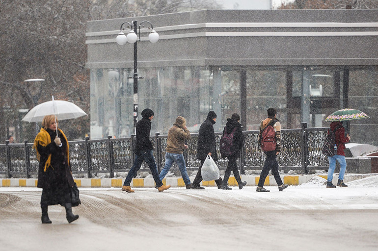 Tüm yurt beyaza büründü