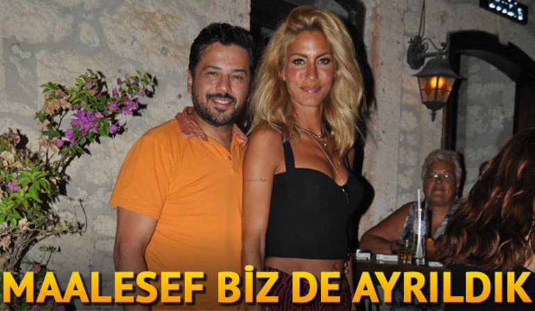 Caner Erkin 6 yıllık eşi Asena Erkinden boşanıyor