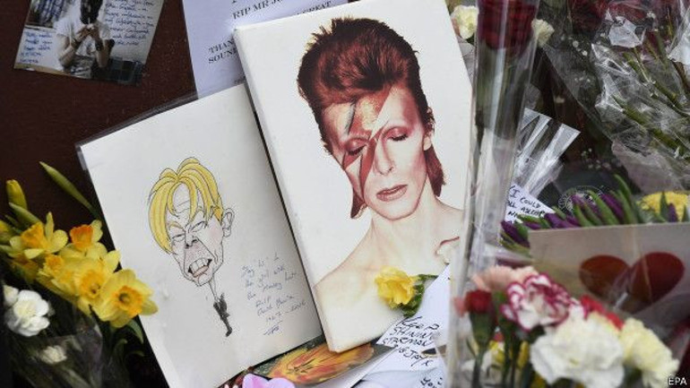 Bowie, ABDde ilk kez liste başı oldu