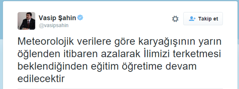 İstanbulda 19 Ocak Salı okullar tatil mi