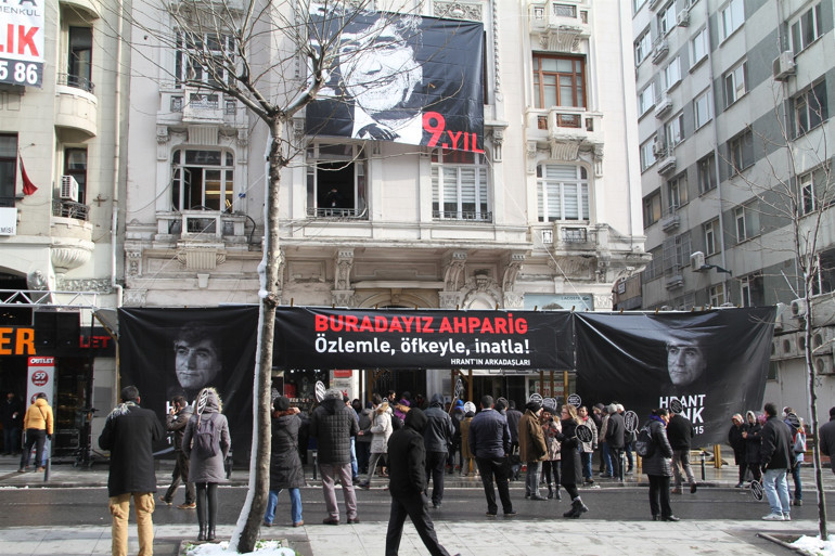 Hrant Dink ölümünün 9. yılında anıldı