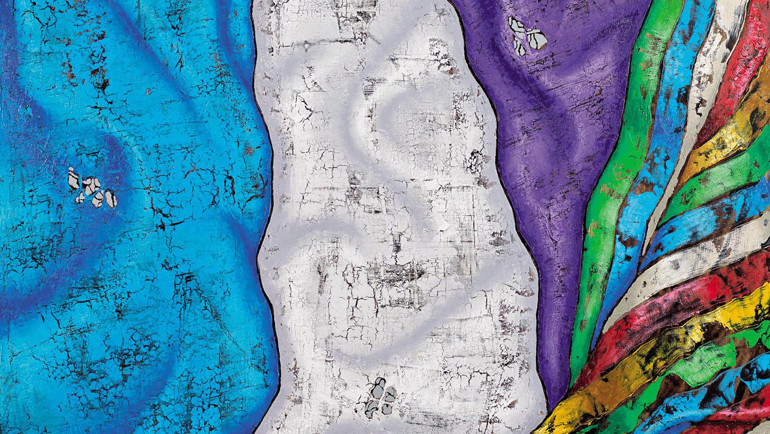 Çavuşoğlu’nun Ege’de Soyut Katmanlar sergisi