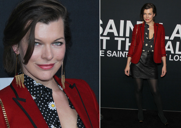 Saint Laurent defilesinde kim ne giydi