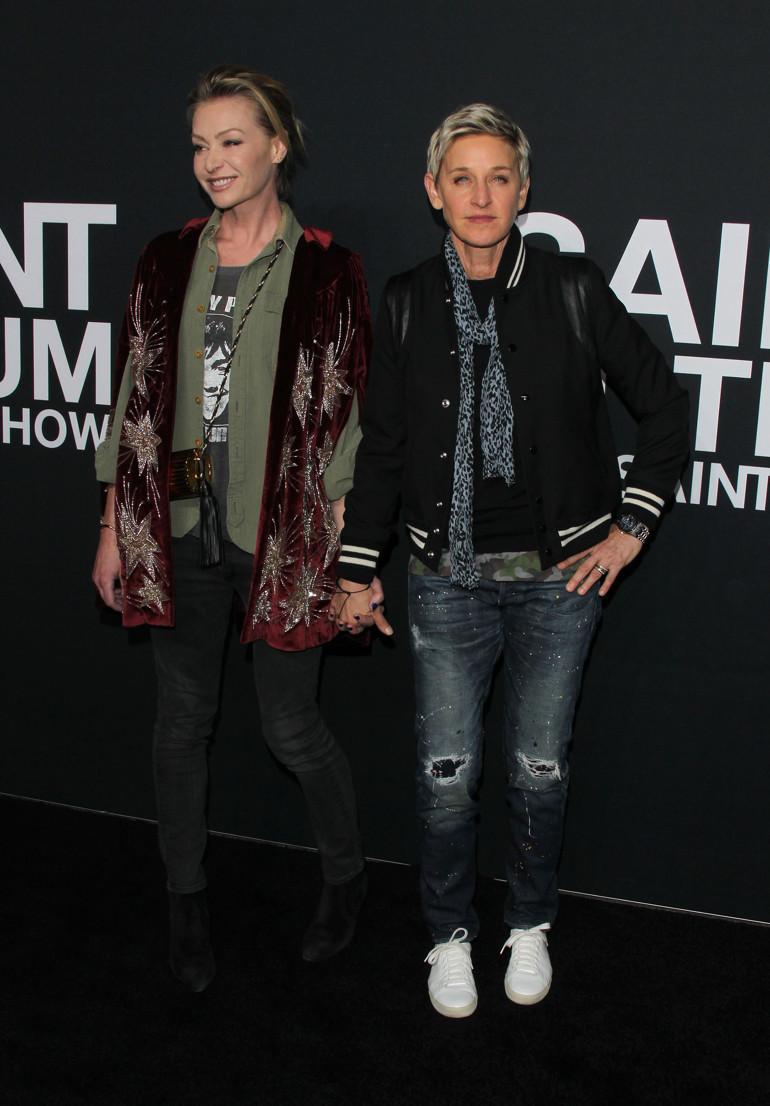 Saint Laurent defilesinde kim ne giydi
