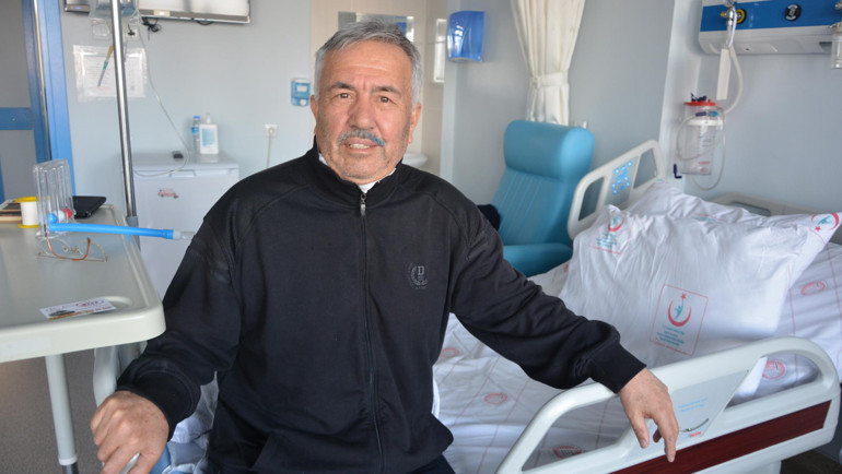 Robotik ameliyatla sağlığına kavuştu