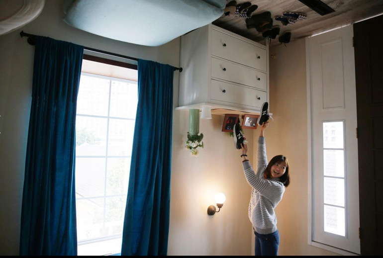 Tersine dünyanın tersine evleri