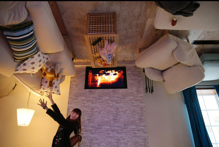 Tersine dünyanın tersine evleri