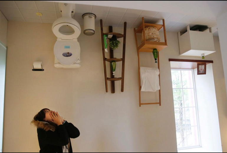 Tersine dünyanın tersine evleri