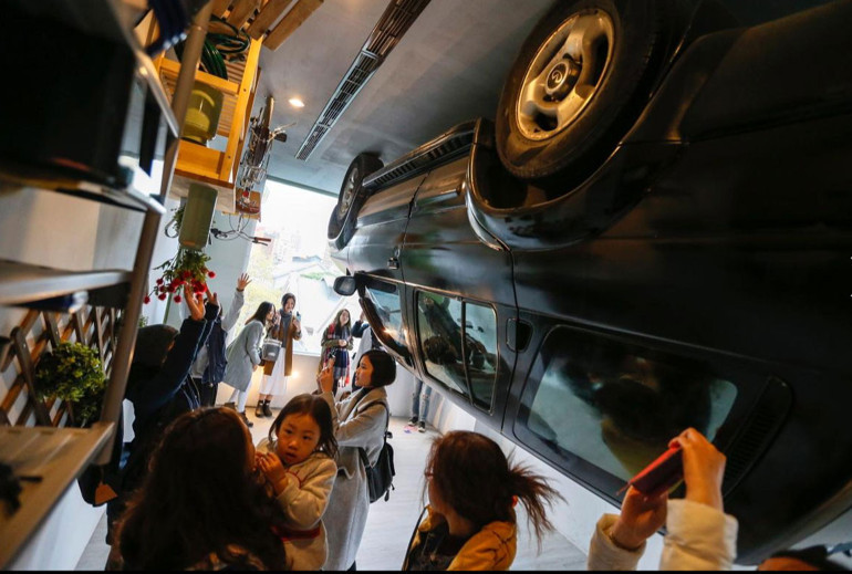 Tersine dünyanın tersine evleri