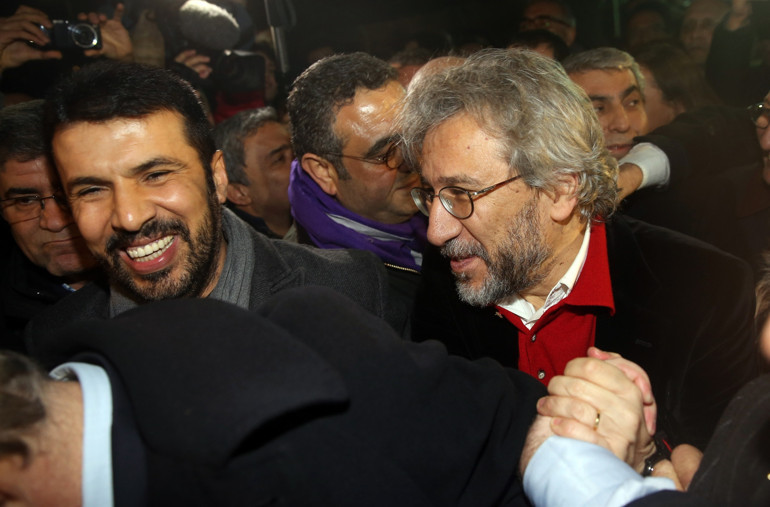 Can Dündar ve Erdem Gül 92 gün sonra serbest