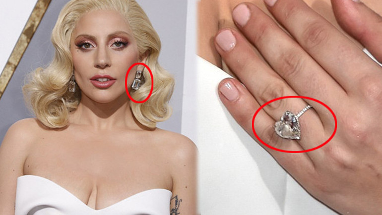 Lady Gaganın 8 milyon dolarlık küpesi