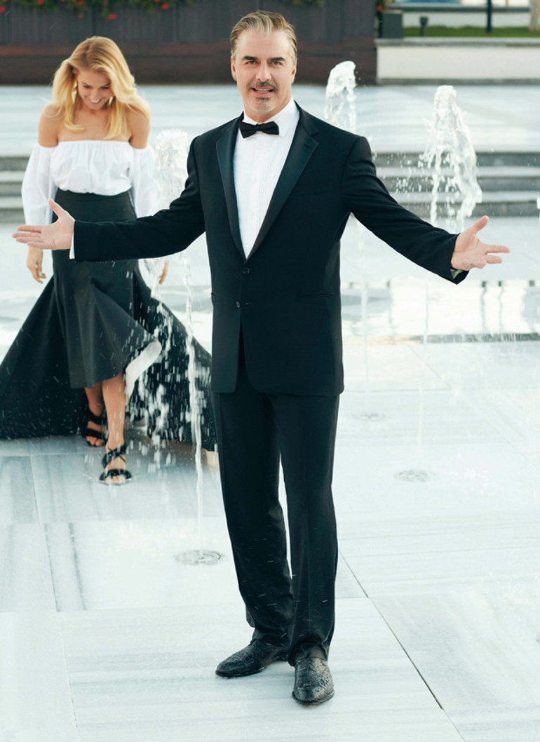 Burcu Esmersoy ile Chris Noth Türkiyede buluştu