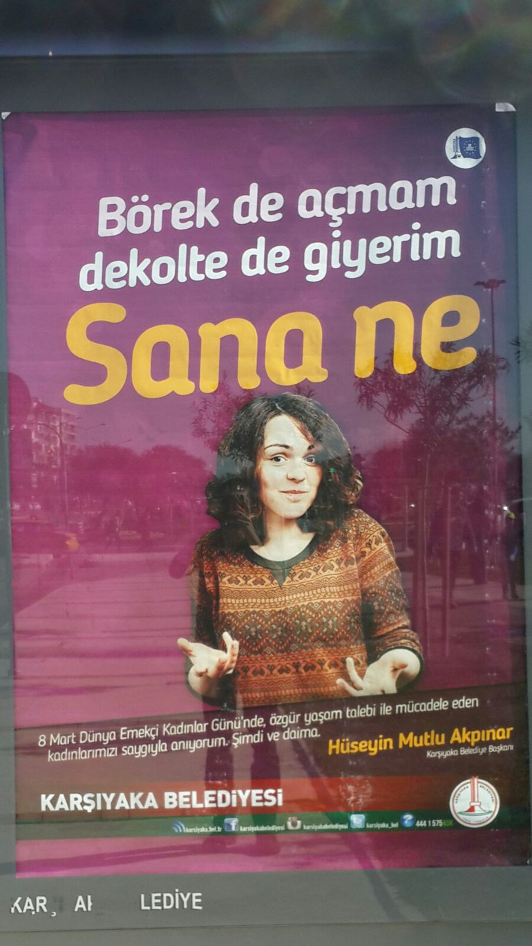 İzmir bu afişleri konuşuyor