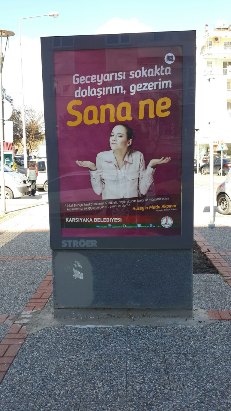 İzmir bu afişleri konuşuyor