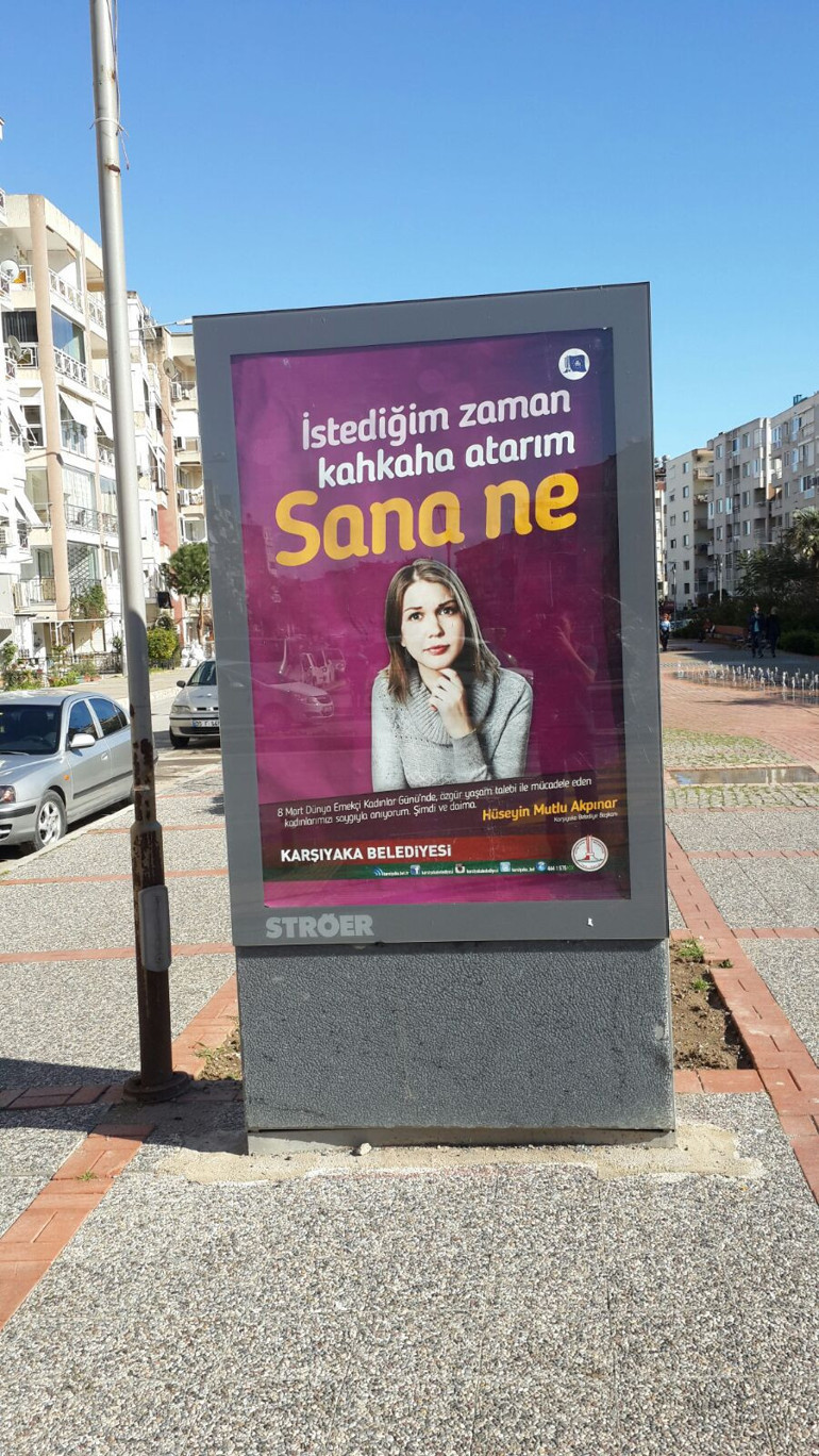 İzmir bu afişleri konuşuyor