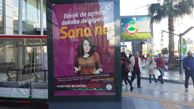 İzmir bu afişleri konuşuyor