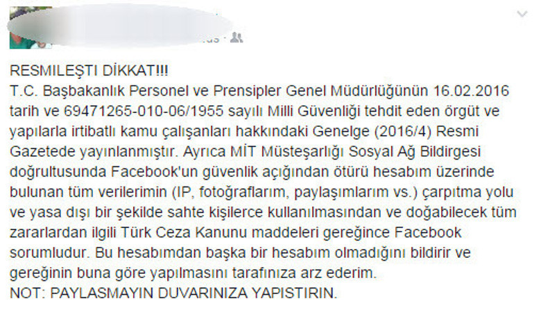 Facebook'ta bunu paylaştıysanız hemen silin! Çünkü... - Resim: 0