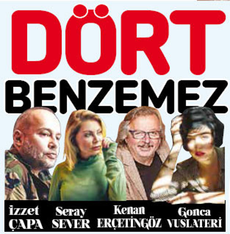 ‘Dört Benzemez’in bu haftaki konuğu Okan Bayülgen oldu