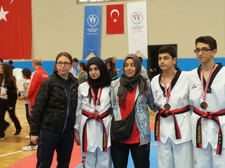 Tekvandoda büyük başarı