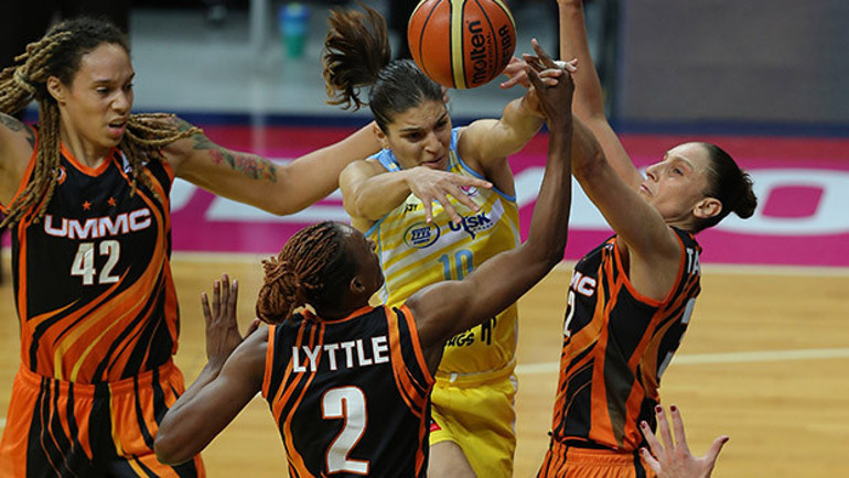 USK Prag: 72 - UMMC Ekaterinburg: 78
