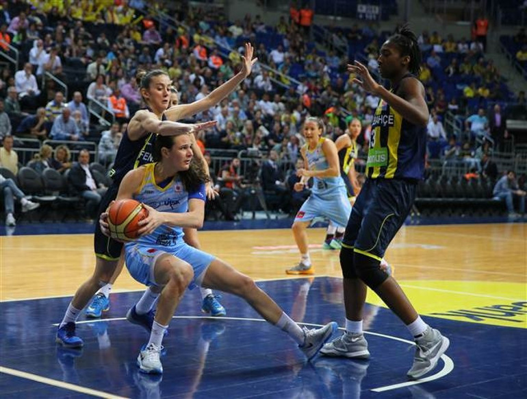 Fenerbahçe: 73 - USK Prag: 69 (Fenerbahçe Avrupa üçüncüsü)
