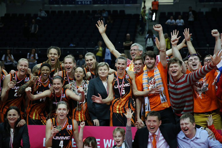 FIBA Kadınlar Avrupa Liginde 58. şampiyon UMMC Ekaterinburg