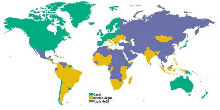 Freedom House 2016 Basın Özgürlüğü Raporunu yayınladı