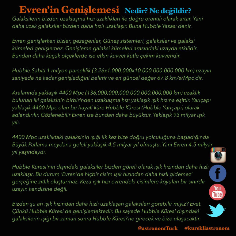 Galaksiler ve galaksimiz Samanyolu