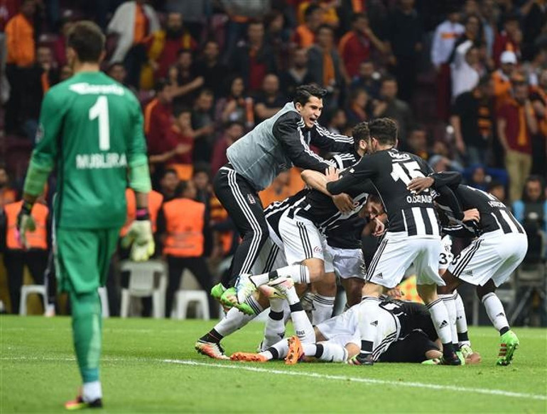 Galatasaray: 0 Beşiktaş: 1 (Maç özeti)