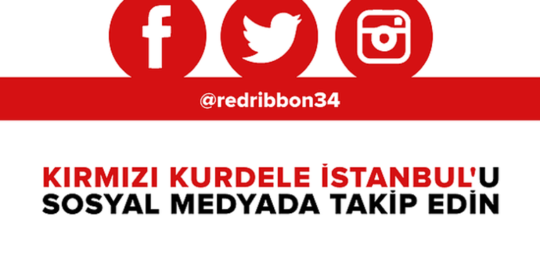 HIV’e karşı Kırmızı Kurdele İstanbul