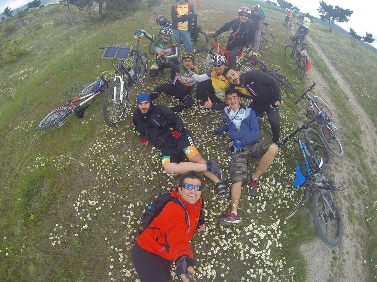 Kral Yolu’ndan bisikletle geçtim