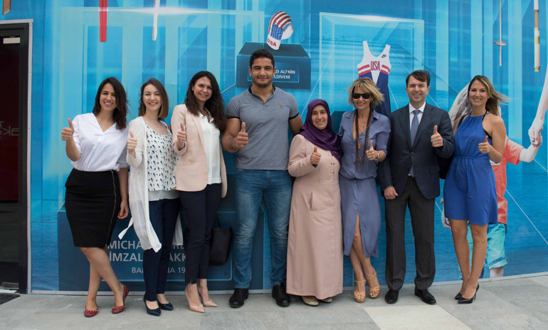 Her başarılı sporcunun arkasında güçlü bir anne var