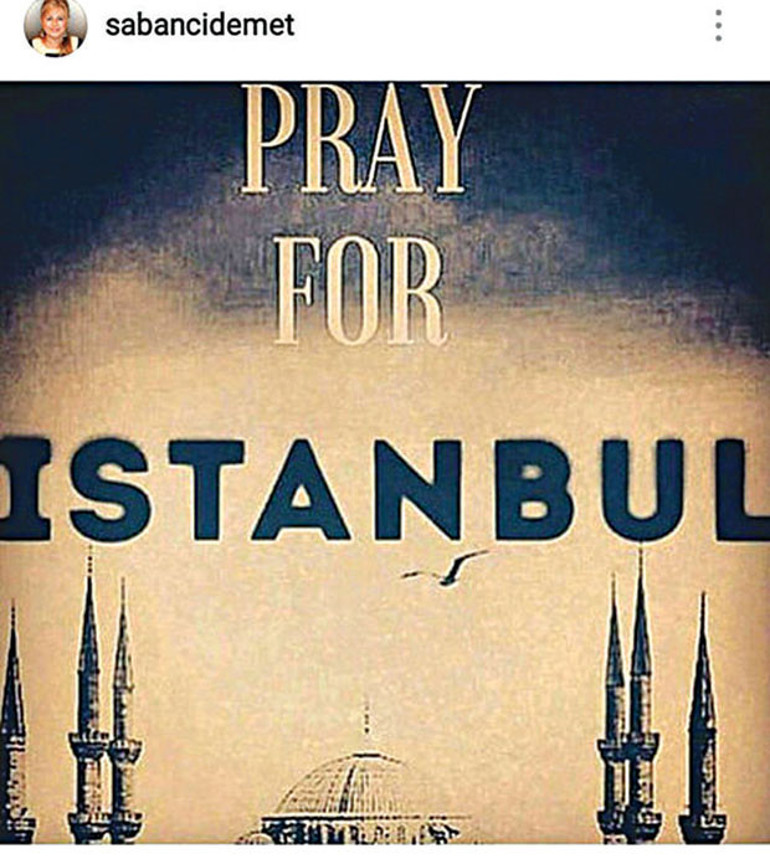 Teröre lanet İstanbul’a dua yağdı