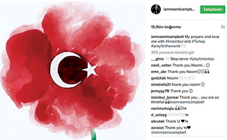Teröre lanet İstanbul’a dua yağdı