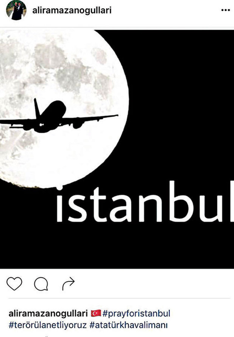 Teröre lanet İstanbul’a dua yağdı